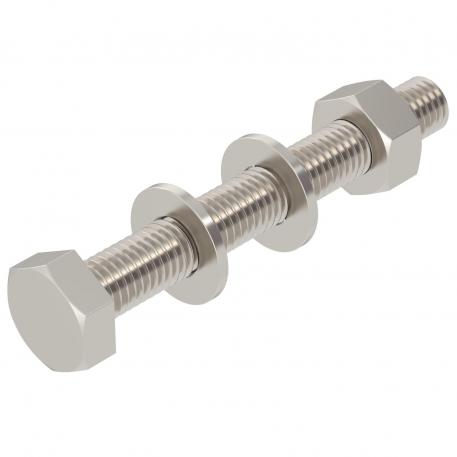 Vite a testa esagonale M10 A5 10 | 90 | 17 | 10 | Acciaio, INOX 1.4529