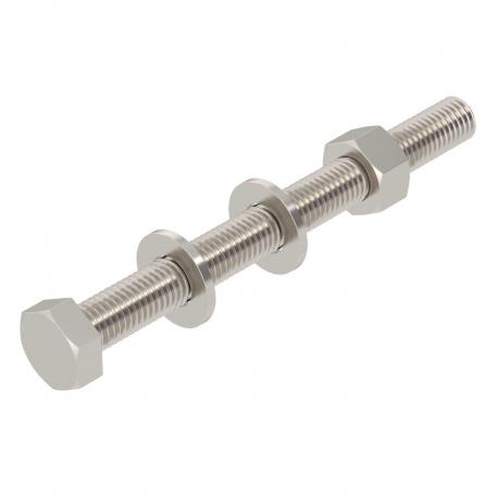 Vite a testa esagonale M12 A4 12 | 130 | 19 | 12 | Acciaio, inox