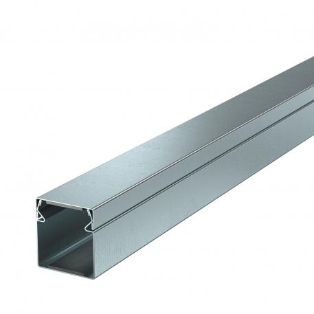 Goulotte de montage avec tissu pare-feu PYROLINE® Rapid PLM, hauteur de goulotte 44 mm, FS 2000 | 40 | 44 | zinc