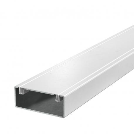 Goulotte coupe-feu avec tissu pare-feu PYROLINE® Rapid PLM, hauteur de goulotte 40 mm, blanc pur 2000 | 100 | 40 | blanc pur; RAL 9010
