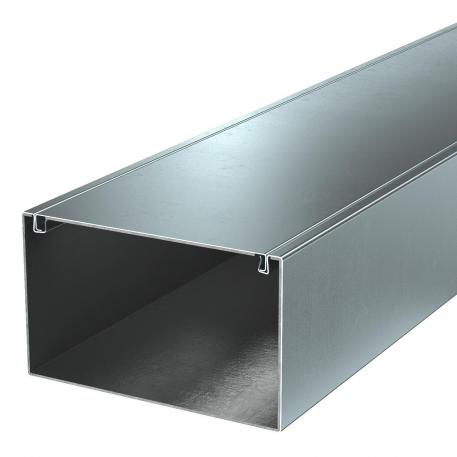 Goulotte coupe-feu avec tissu pare-feu PYROLINE® Rapid PLM, hauteur de goulotte 120 mm, FS 2000 | 200 | 120 | zinc