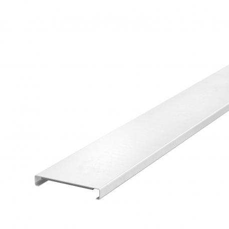 Couvercle de goulotte coupe-feu, largeur de goulotte 100 mm, blanc pur 