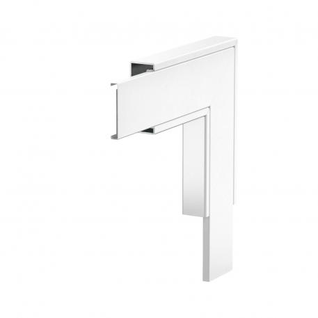 Angle plat, hauteur de goulotte 40 mm, blanc pur 250 | 100 |  |  | 40 |  |  | blanc pur; RAL 9010