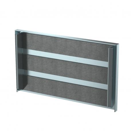 Embout, hauteur de goulotte 120 mm, FS 205 | 121 | zinc