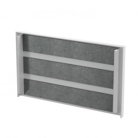 Embout, hauteur de goulotte 120 mm, blanc pur 205 | 121 | blanc pur; RAL 9010