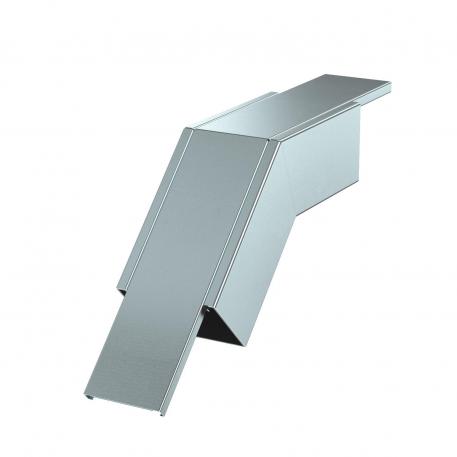 Coude vertical convexe, hauteur de goulotte 80 mm, FS 100 |  | 80 |  | 