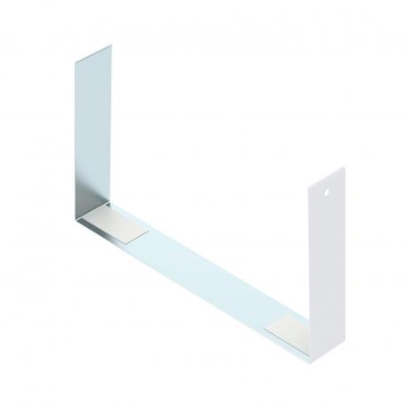 Couvercle de couvre-joint, hauteur de goulotte 120 mm Blanc pur