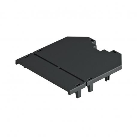 Plaque de recouvrement pour support d'appareillage universel UT3, pleine 