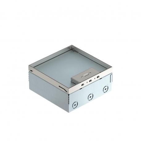 Boitier de sol complet UDHOME4, équipement libre, acier inoxydable